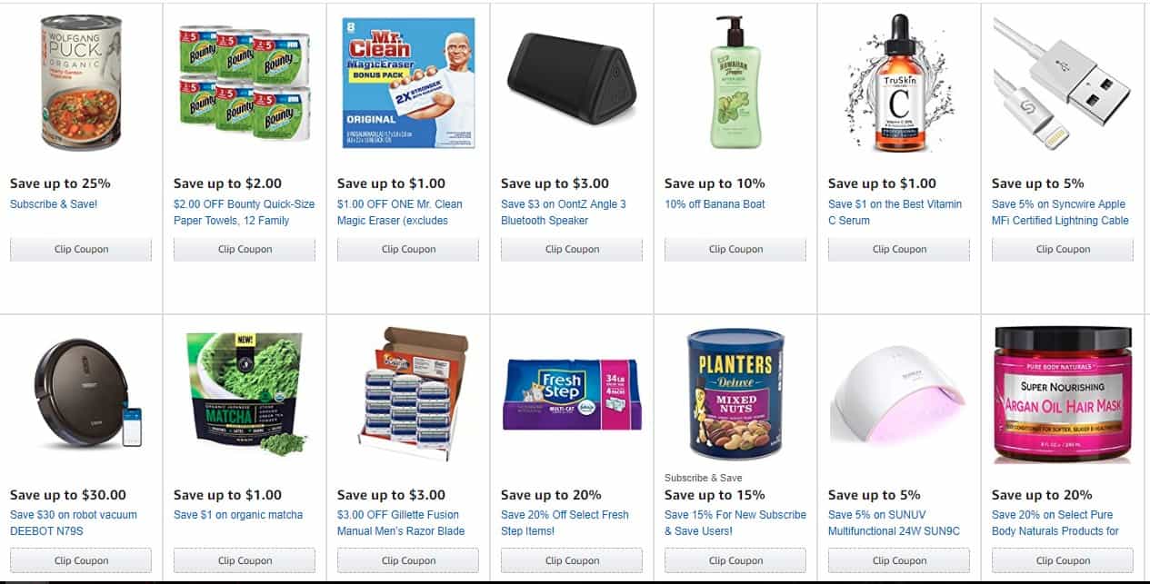 amazon coupons