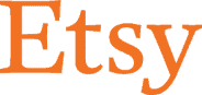 The etsy logo on a green background, emphasizing seller central management.