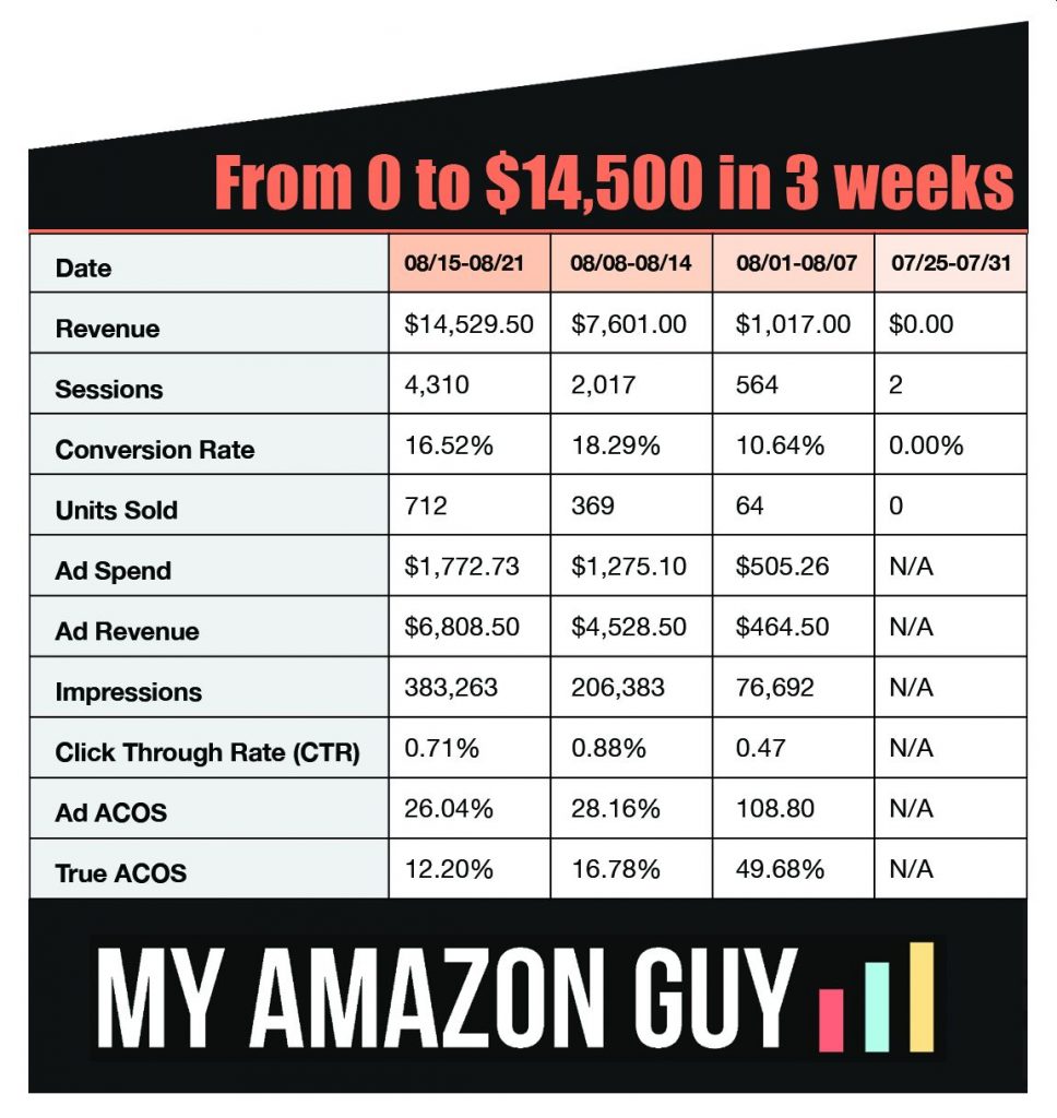 Case Study My Amazon Guy 50k Growth