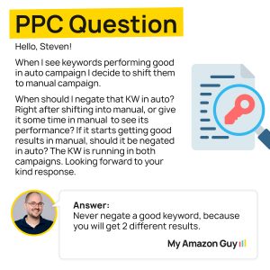 Amazon PPC Tip