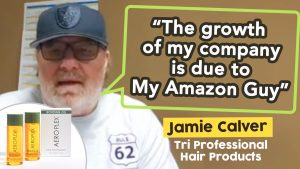 The growth of my company is due to my Amazon guy, who has expert knowledge and experience in the Amazon marketplace.