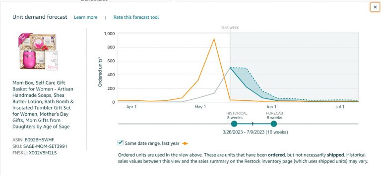 Amazon Demand Forecast Tool 5