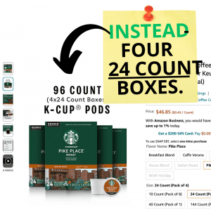 Starbucks K-Cup CTR 2