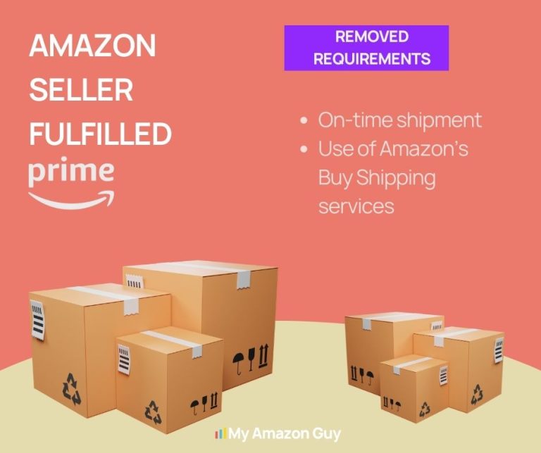 My Amazon Guy specializes in seller central management and marketing for Amazon seller fulfilled prime requirements.