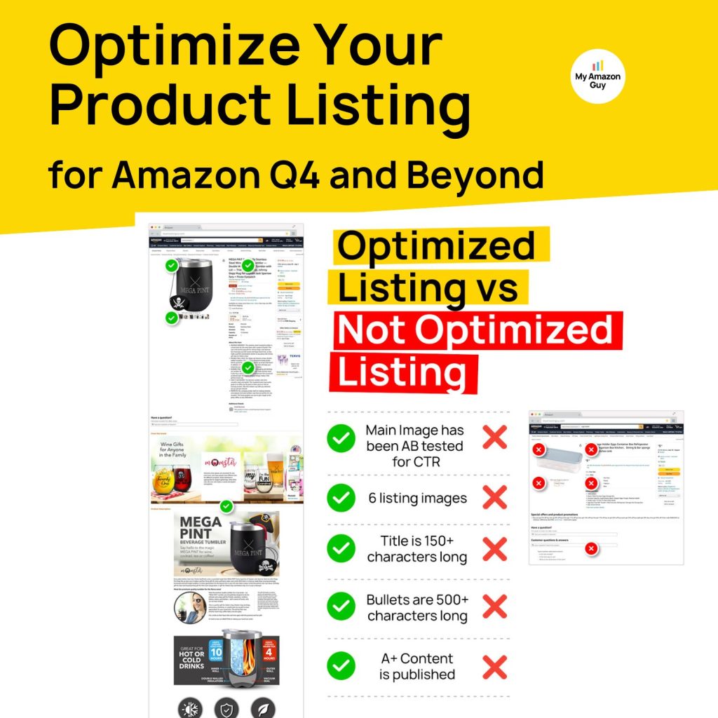 Amazon Q4 Game Plan Optimize Listing