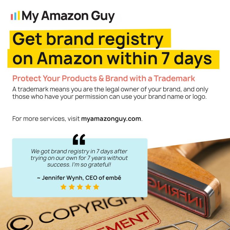 Amazon Seller Central Agency Trademark