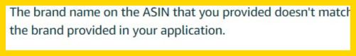 Brand Registry Errors Mismatched Info 3