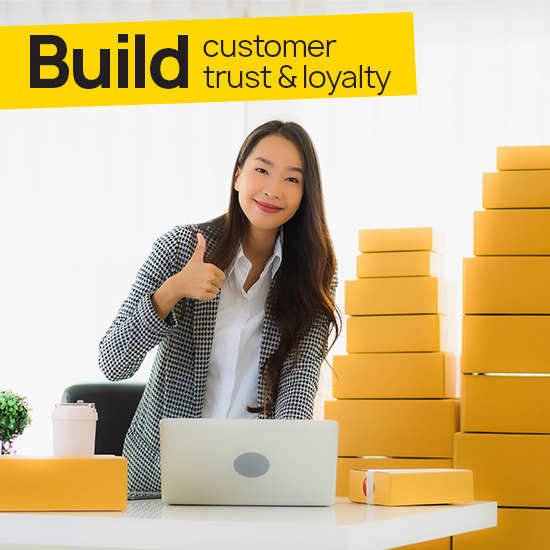 build customer trust and loyalty