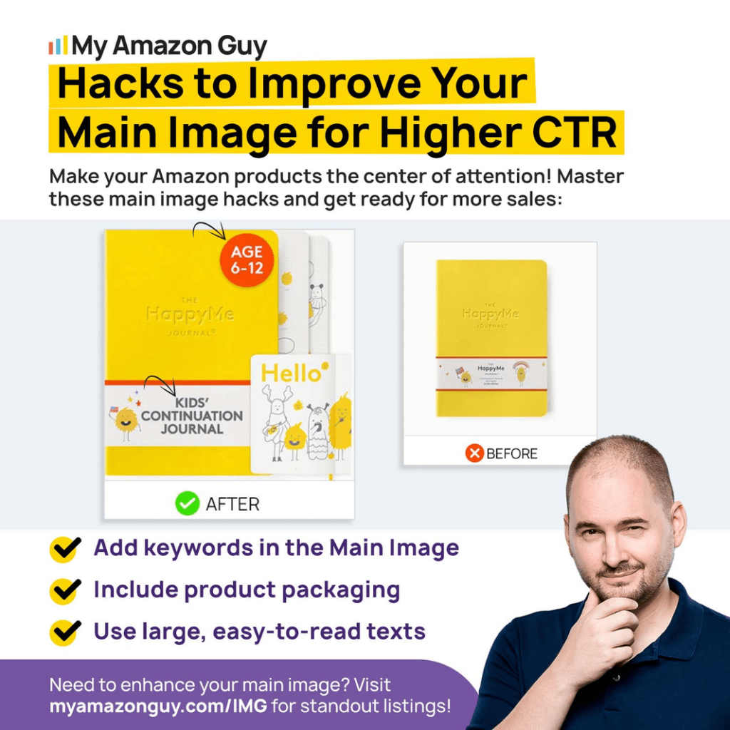 Amazon Listing Images - Top 3 Main Image Hacks