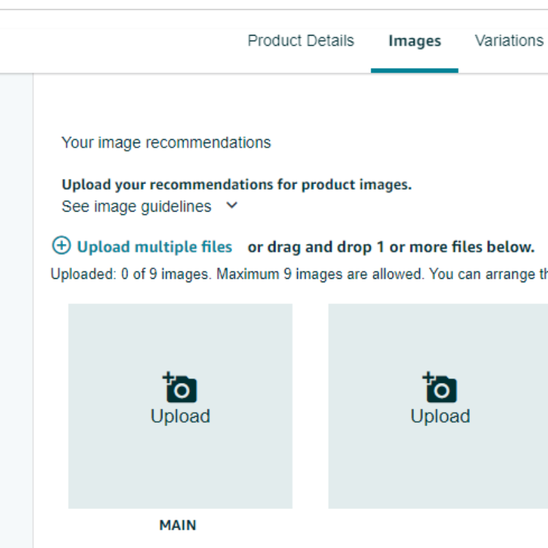 Amazon Listing Images Uploading Images to Seller Central 7