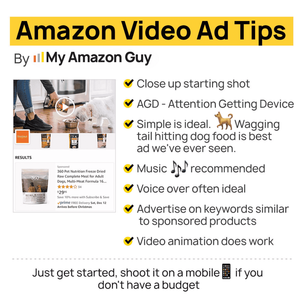 Amazon Marketing Amazon Video Ad Tips 1