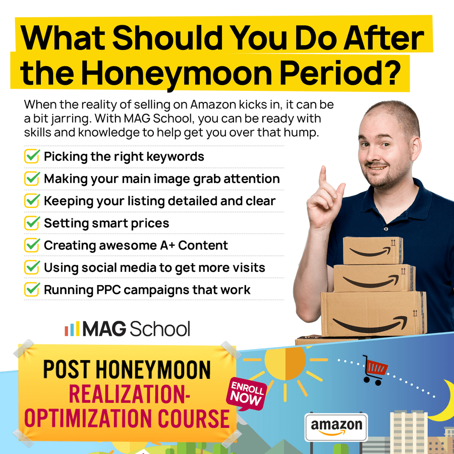 Amazon Product Launch Checklist Post Honeymoon Period Tips