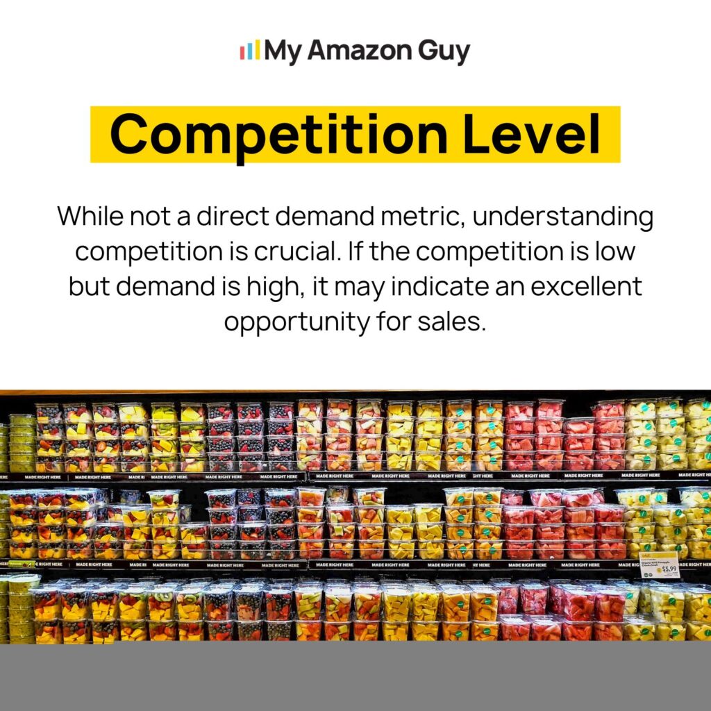 Choose Products to Sell - Importance of Demand Analysis Competition Level