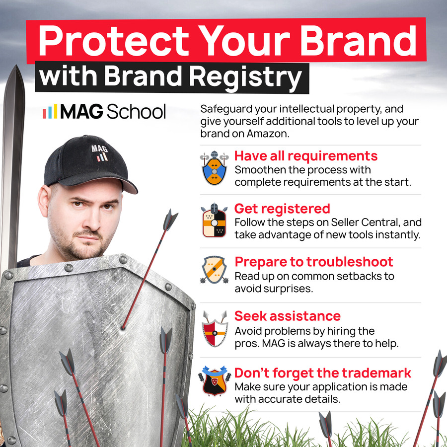 Protect Your Amazon Business Register a Trademark for your Brand - Amazon Brand Registry