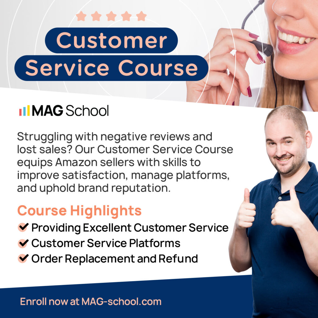 what to sell on amazon fba - Customer service course